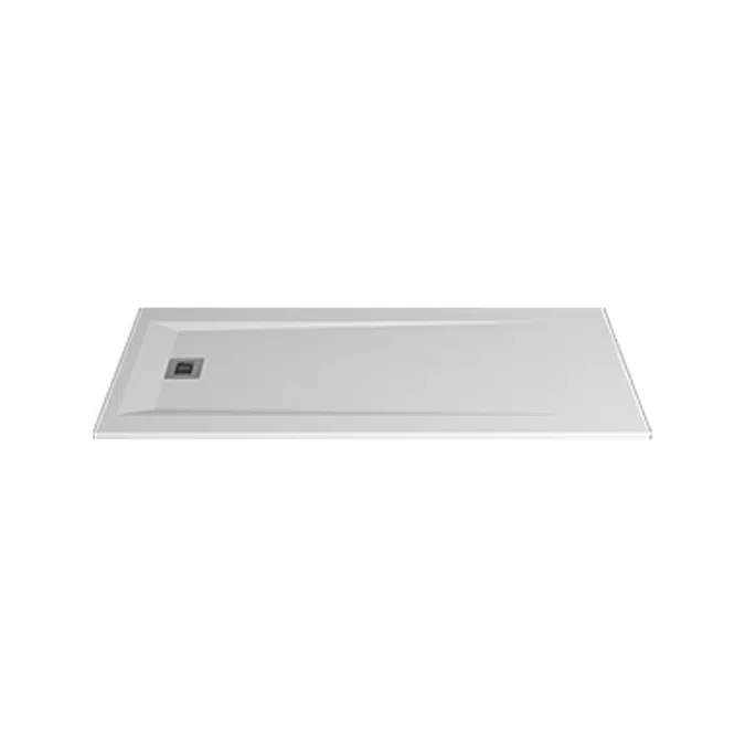 ROCKS 1900x800x30 self-standing rectangular shower tray (w/ anti slip)