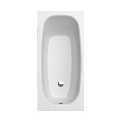 Image for HOTEL 1600x750 rectangular bathtub (w/ anti slip)