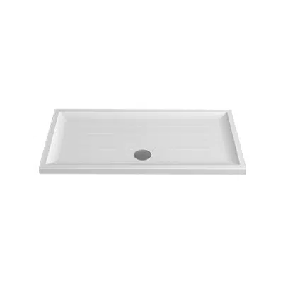 imagen para VITA 1600x800x35(55) self-standing rectangular shower tray (w/ anti slip)