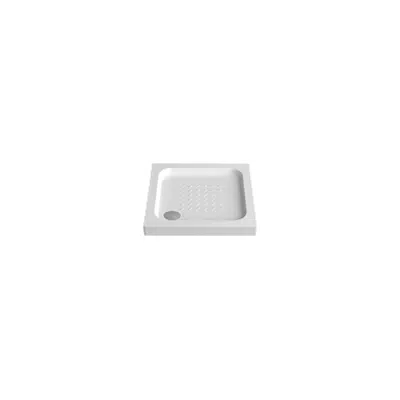 Image for JULIA 700x700x50(75) self-standing square shower tray (w/ anti slip)