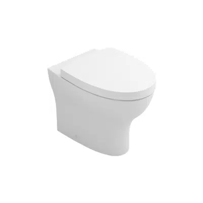 billede til POP ART toilet (b.t.w.) w/ dual outlet - floor-standing