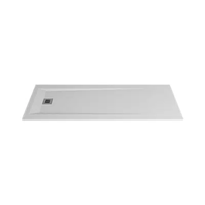 Image for ROCKS 2000x800x30 self-standing rectangular shower tray (w/ anti slip)