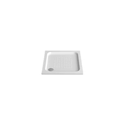 Image for JULIA 800x800x35(50) recessed square shower tray (w/ anti slip)
