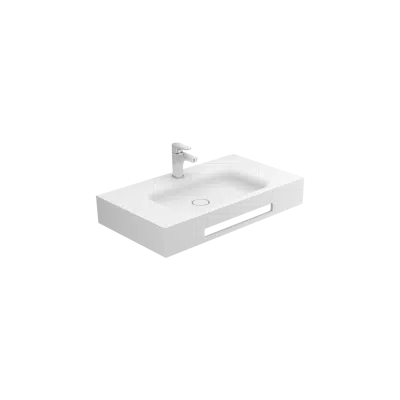 Image for VELVET 800 surfex® wall-mounted washbasin