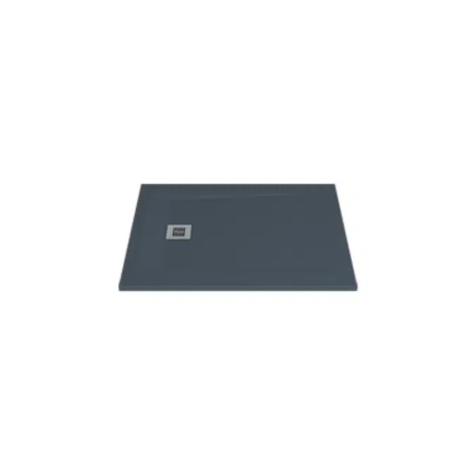 ROCKS 1100x900x30 self-standing rectangular shower tray (w/ anti slip)