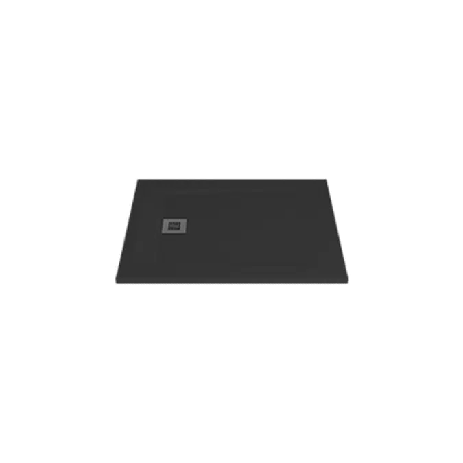 ROCKS 1100x900x30 self-standing rectangular shower tray (w/ anti slip)