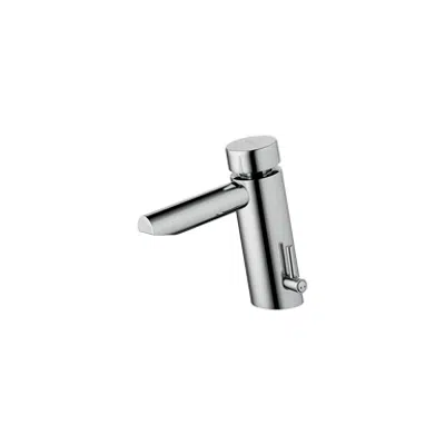 Image for UNIC self-closing mixer - washbasin w/ tap hole (mixed water inlet)