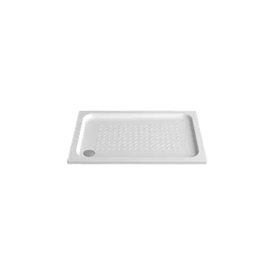 Image for JULIA 1200x800x35(50) recessed rectangular shower tray (w/ anti slip)