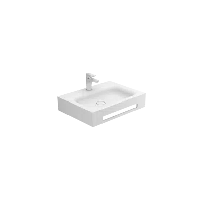 Image for VELVET 600 surfex® wall-mounted washbasin