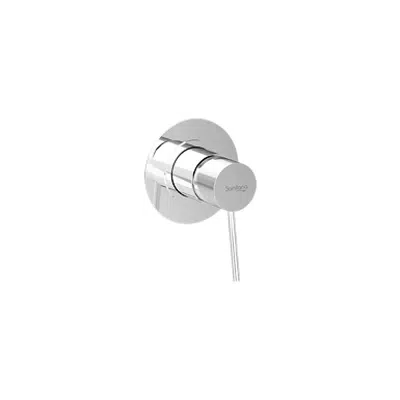Image for UNIC 1 outlet - round rosette - single lever shower mixer