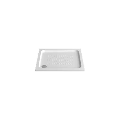 Image for JULIA 1000x800x35(50) recessed rectangular shower tray (w/ anti slip)