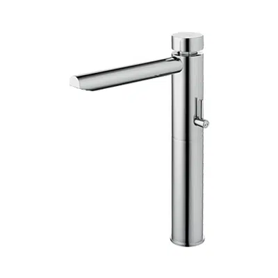 Image for UNIC self-closing mixer - washbasin w/o tap hole (mixed water inlet)