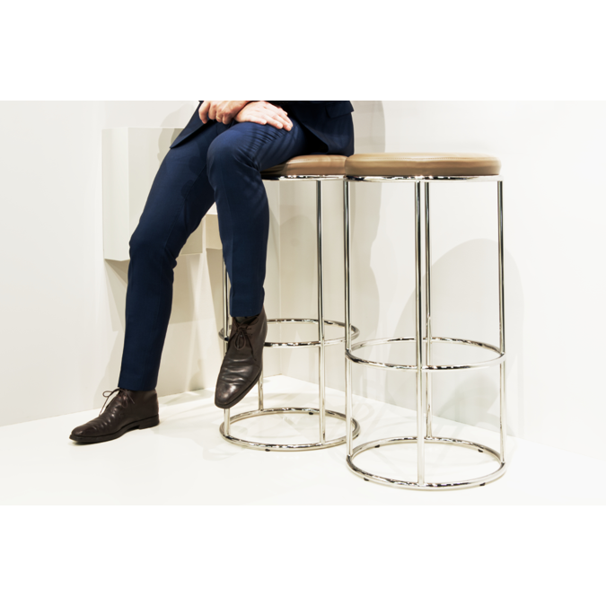 BIM objects Free download! Cylinder bar stool BIMobject