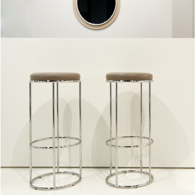 BIM objects Free download! Cylinder bar stool BIMobject