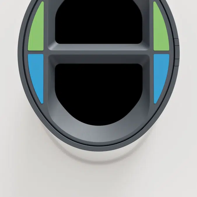 Orbit Litter & Recycling Receptacle