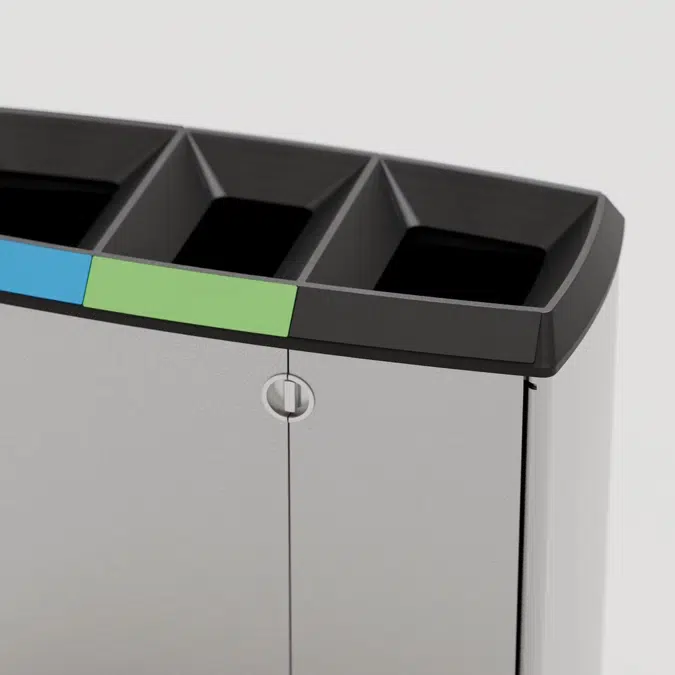 Transit Litter & Recycling Receptacle