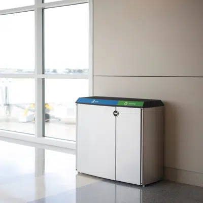 Image pour Transit Litter & Recycling Receptacle