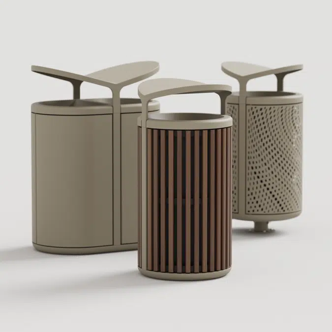 Tonyo Litter & Recycling Receptacle