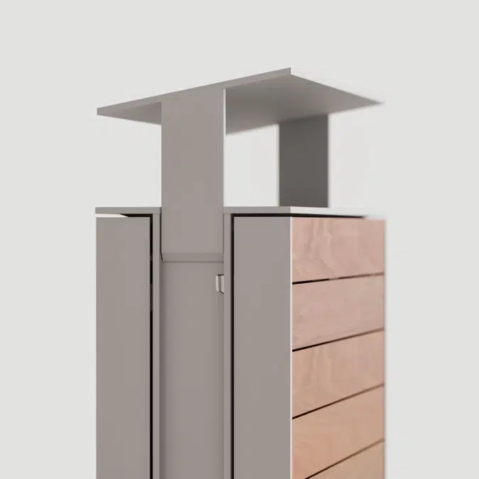 Apex Litter & Recycling Receptacle