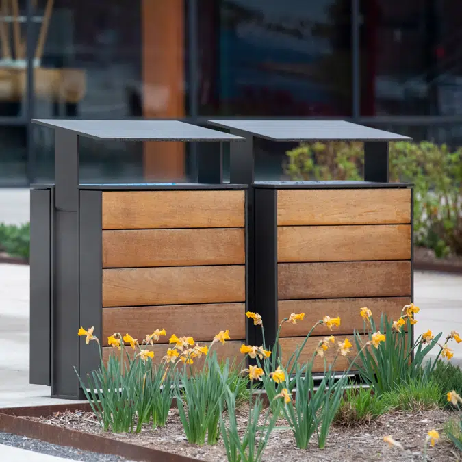 Apex Litter & Recycling Receptacle