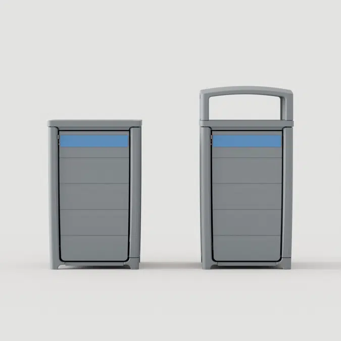 Cordia Litter & Recycling Receptacle