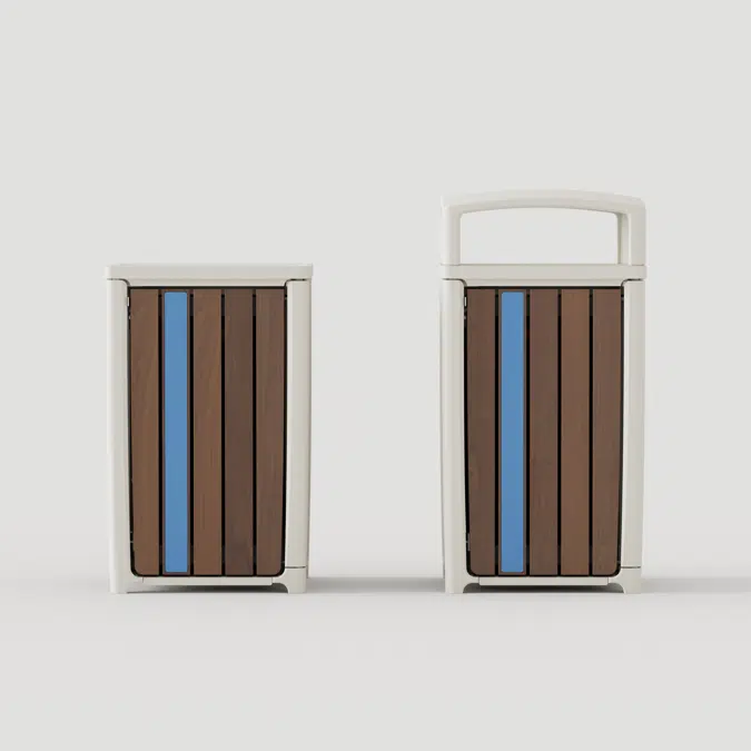 Cordia Litter & Recycling Receptacle