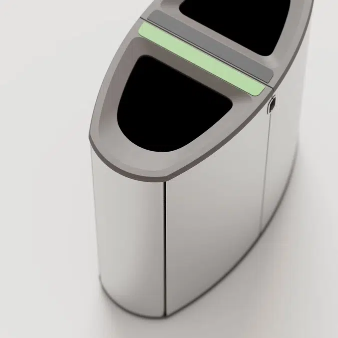 Axis Litter & Recycling Receptacle