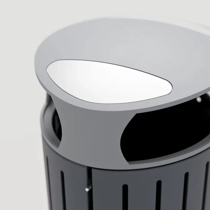 Dispatch Litter & Recycling Receptacle