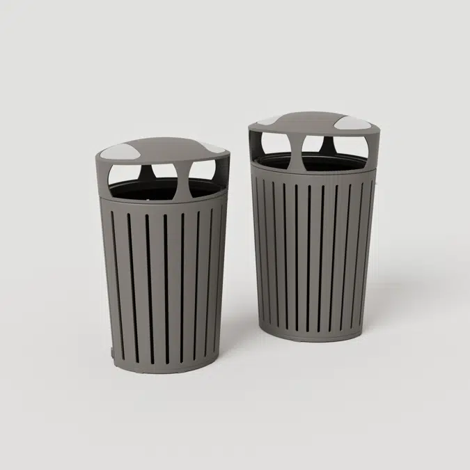 Dispatch Litter & Recycling Receptacle