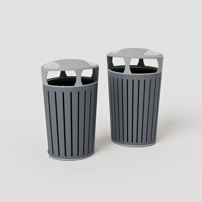 Dispatch Litter & Recycling Receptacle