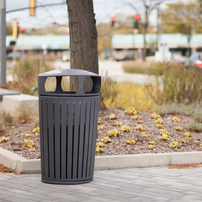 Dispatch Litter & Recycling Receptacle
