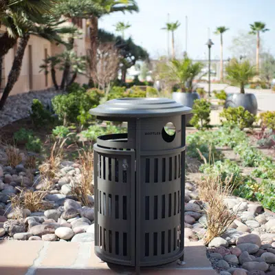 Image pour Urban Renaissance Litter & Recycling Receptacle