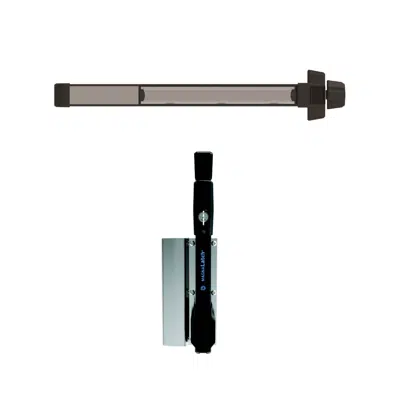 Image for MagnaLatch® Panic Bar + MagnaLatch® Access Long