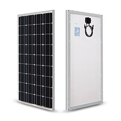 画像 Renogy RNG-100D 100 Watt 12 Volt Monocrystalline Solar Panel