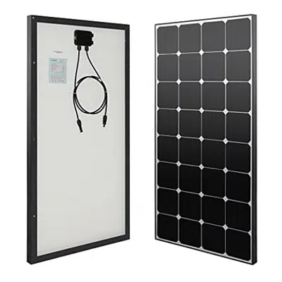 画像 Renogy RNG-100MB 100 Watt 12 Volt Eclipse Monocrystalline Solar Panel