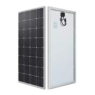 画像 Renogy RNG-160D-SS 160 Watt 12 Volt Monocrystalline Solar Panel