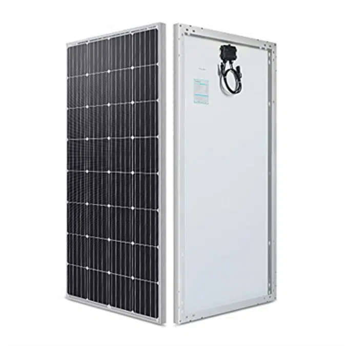 Renogy RNG-160D-SS 160 Watt 12 Volt Monocrystalline Solar Panel