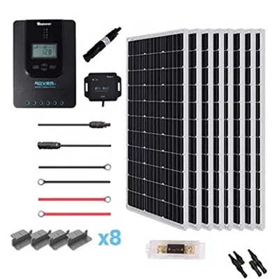 изображение для Renogy RNG-KIT-PREMIUM800D-RVR40 800 Watt 24 Volt Solar Premium Kit