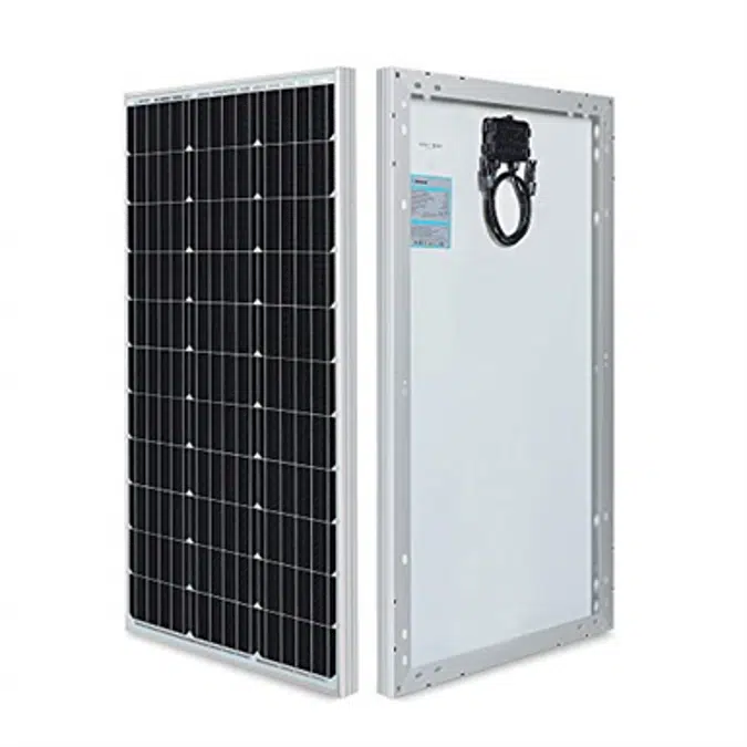 Renogy RNG-80D-SS 80 Watt 12 Volt Monocrystalline Solar Panel