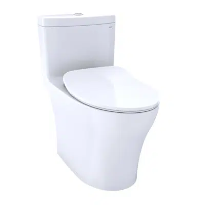 Image for Aquia® IV One-Piece Toilet - 1.28 GPF & 0.9 GPF, Elongated Bowl - WASHLET+ Connection Slim Seat - New
