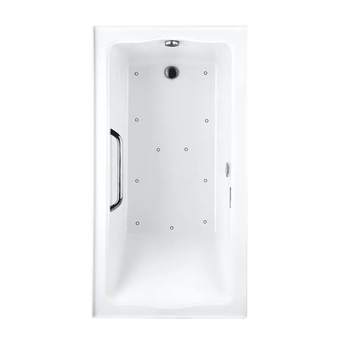 Clayton Tile-in Air Bath 60" x 32" x 24-7/8"