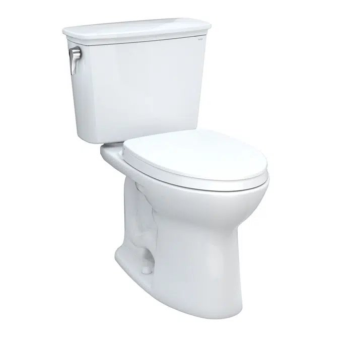 TOTO Drake Transitional Two-Piece Elongated Toilet 1.28 GPF Universal Height