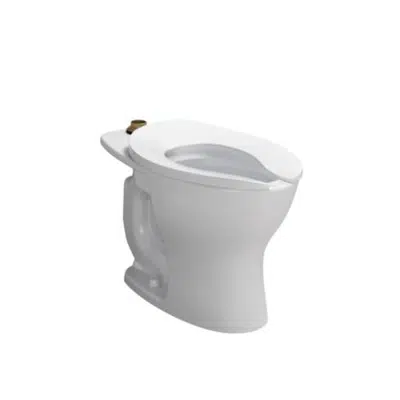 Image for COMMERCIAL FLUSHOMETER TORNADO FLUSH®, TOP SPUD FLOOR MOUNTED TOILET - 1.0/1.28/1.6 GPF, CEFIONTECT® 