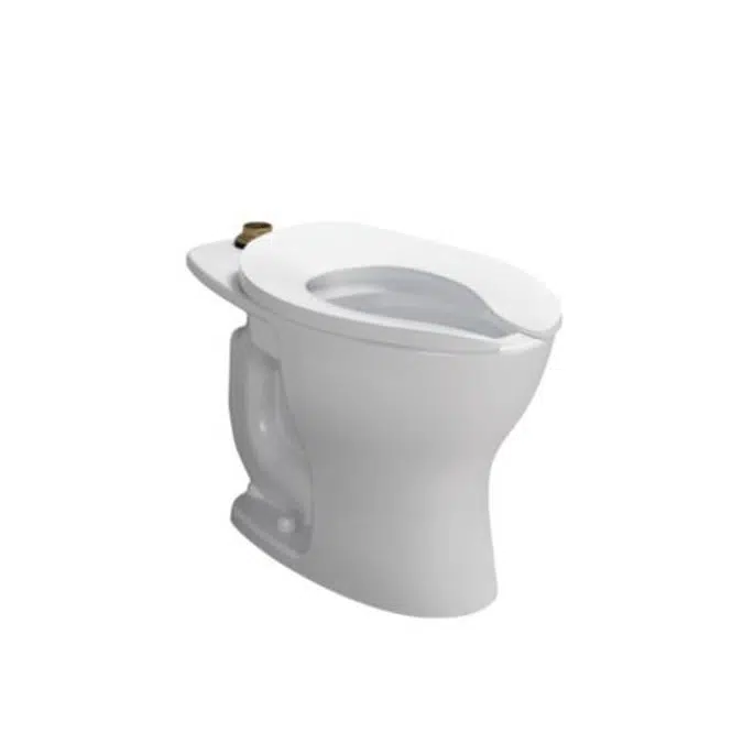 COMMERCIAL FLUSHOMETER TORNADO FLUSH®, TOP SPUD FLOOR MOUNTED TOILET - 1.0/1.28/1.6 GPF, CEFIONTECT® 