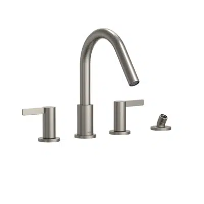 GF Four-hole Roman Tub Filler Trim - Lever Handles图像