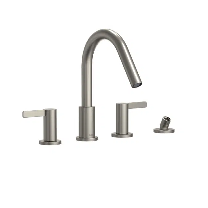 GF Four-hole Roman Tub Filler Trim - Lever Handles