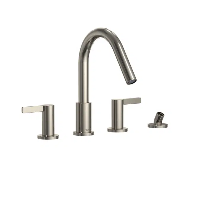 GF Four-hole Roman Tub Filler Trim - Lever Handles