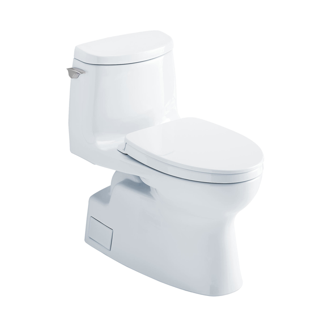 BIM objects - Free download! Carlyle® II 1G One-Piece Toilet, 1.0 GPF ...