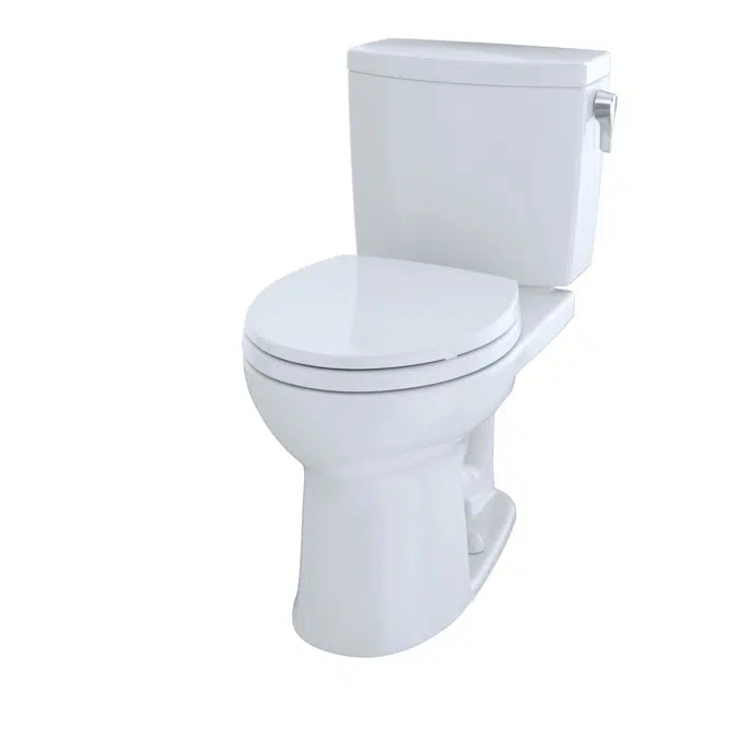 Drake® II Two-Piece Toilet, Round Bowl, 1.0 GPF