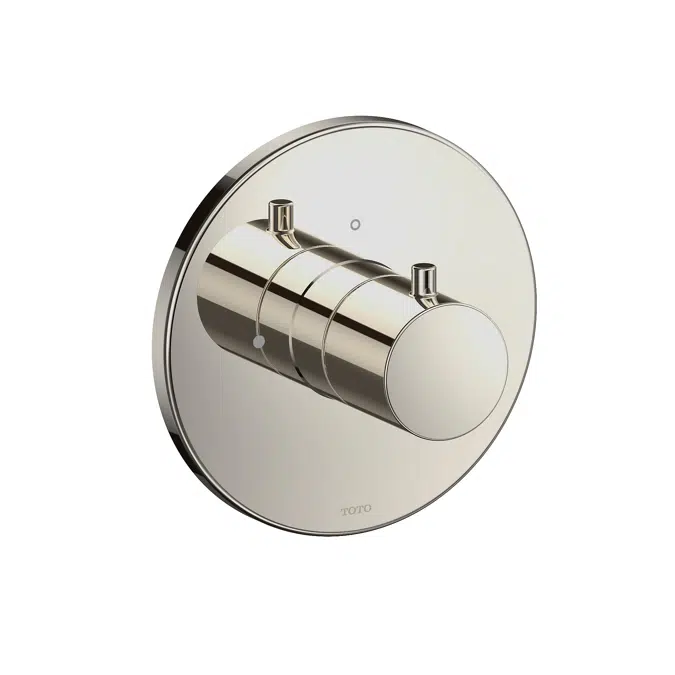 BIM objects - Free download! Volume Control Valve Trim - Round | BIMobject